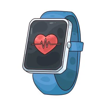 Health Tracker illustration Stock Illustration