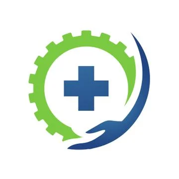 Healthcare medical logo vector icon for Ambulance Hospital Pharmacy symbol Stock Illustration