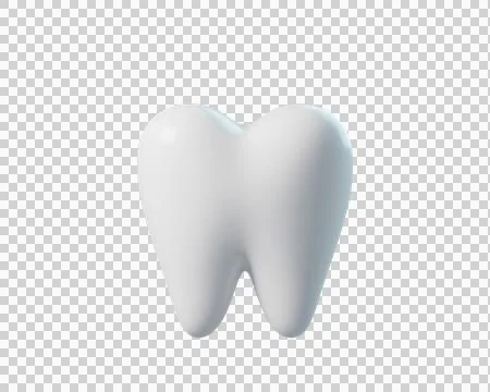 Healthy 3d White Tooth Stock Illustration
