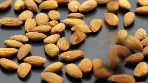Healthy and nutritious Almonds Stock Footage 277959082