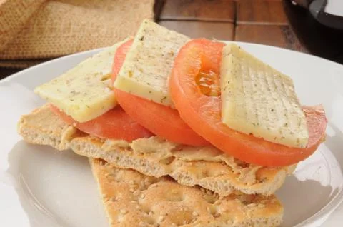 Healthy appetizers Stock Photos