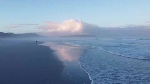 Healthy beach strollers Stock Footage 151580182