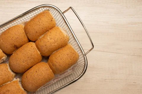Healthy black bread. Stock Photos