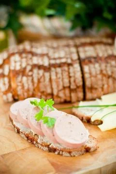 Healthy bread for lunch Foto stock