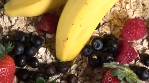 Healthy Breakfast 1 Stock Footage 1050372