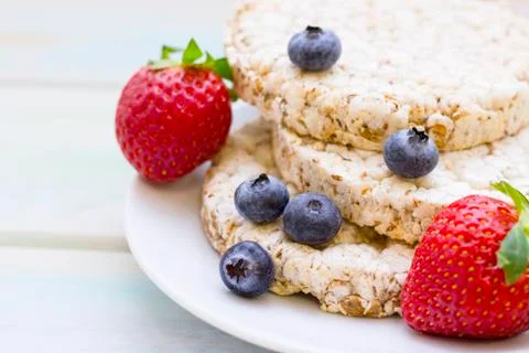 Healthy breakfast concept Stock Photos