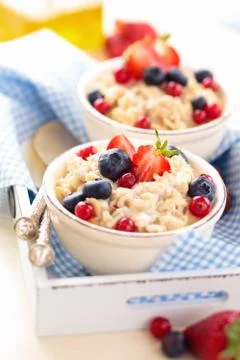 Healthy breakfast concept. Stock Photos