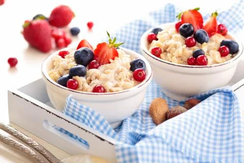 Healthy breakfast concept. Stock Photos