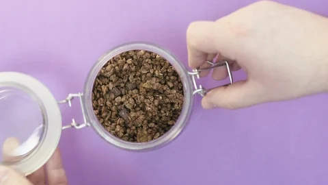 Healthy breakfast Stock Footage 124601035