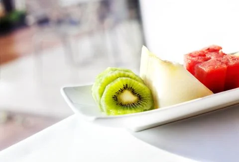 Healthy breakfast, fruit and vegetables. Lifestyle Stock Photos