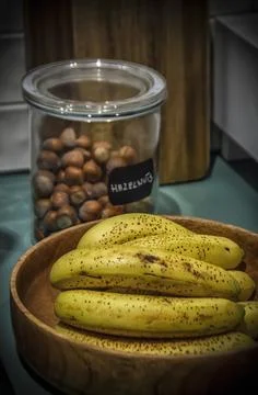 A healthy breakfast in the kitchen Stock Photos