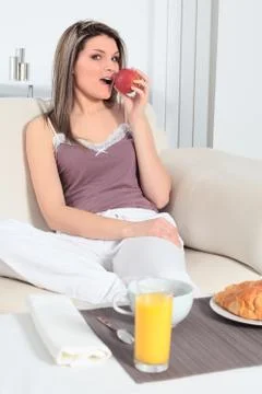 Healthy breakfast Stock Photos
