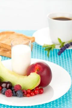 Healthy breakfast Stock Photos