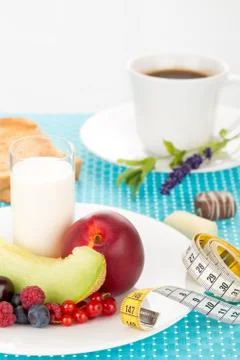 Healthy breakfast Stock Photos