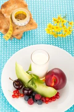Healthy breakfast Stock Photos