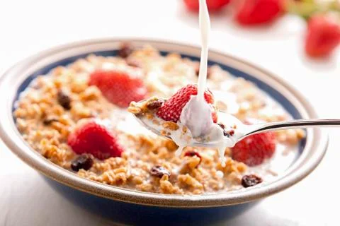 Healthy breakfast. Stock Photos