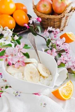 Healthy  breakfast Stock Photos