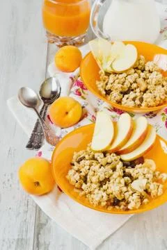 Healthy breakfast Stock Photos