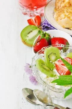 Healthy breakfast Stock Photos