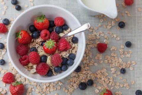 Healthy breakfast Stock Photos