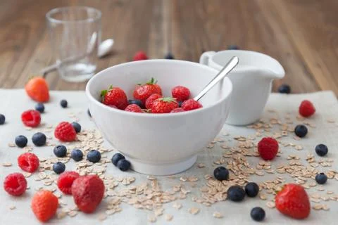 Healthy breakfast Stock Photos