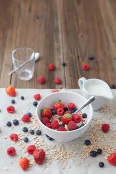 Healthy breakfast Stock Photos