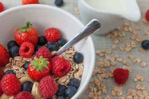 Healthy breakfast Stock Photos
