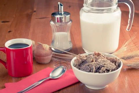 Healthy breakfast Stock Photos