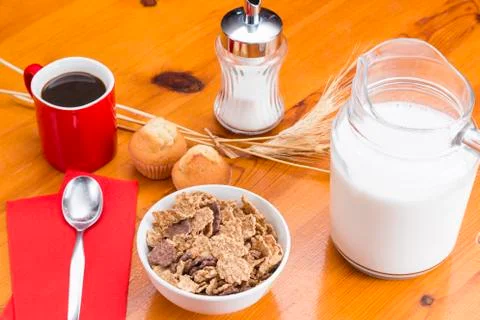 Healthy breakfast Stock Photos