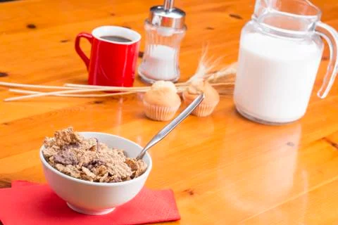 Healthy breakfast Stock Photos