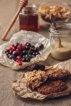 Healthy breakfast Stock Photos