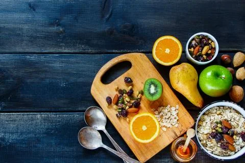 Healthy breakfast Stock Photos