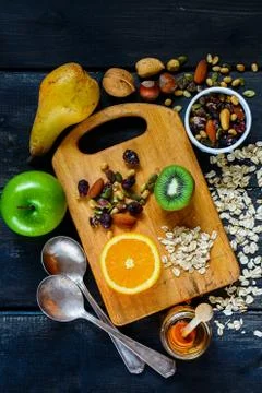 Healthy breakfast Stock Photos