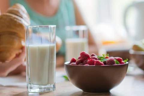 A healthy breakfast. Stock Photos