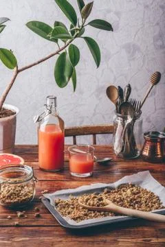 Healthy breakfast Stock Photos