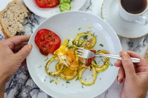 Healthy breakfast Stock Photos