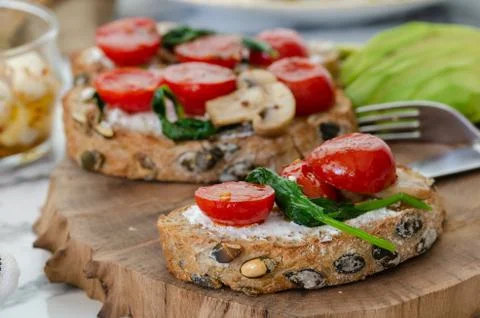 Healthy breakfast Stock Photos