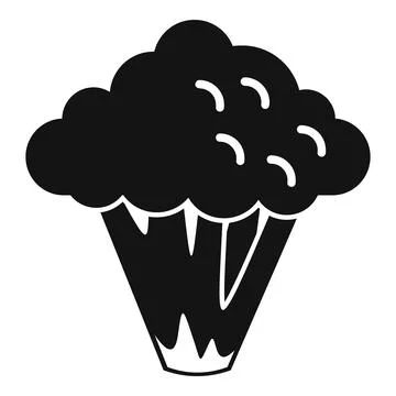 Healthy brocoli icon simple vector. Vegetable broccoli Ilustración de archivo