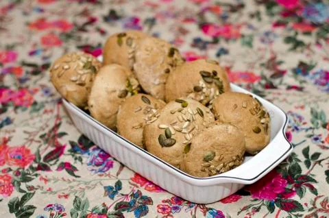 Healthy buns Stock Photos