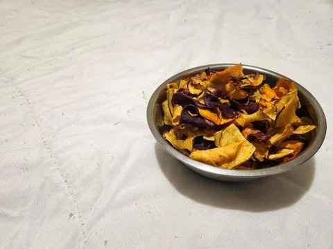 Healthy Chips Mix Stock Photos