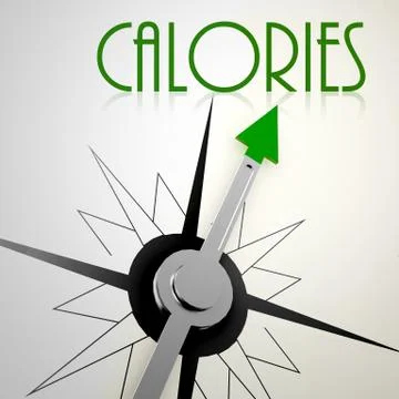 Healthy compass Stock Illustration