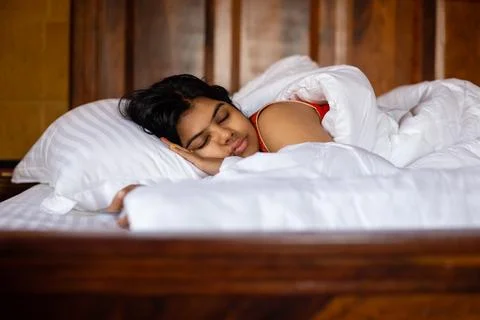 Healthy complete sleep Stock Photos