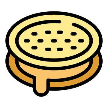 Healthy cookie icon vector flat 스톡 일러스트