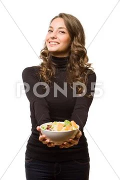Healthy diet beauty. Stock Photos