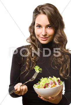 Healthy diet beauty. Stock Photos