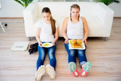 Healthy diet concept Stock Photos