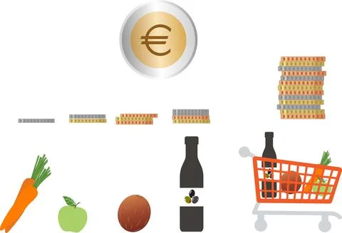 Healthy diet Stock Illustration