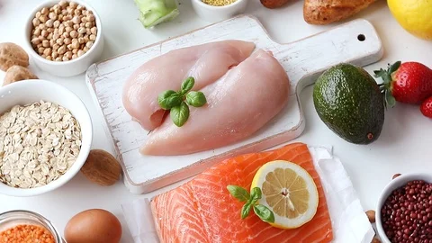 Healthy eating concept Stock Footage 89253466