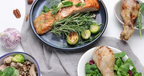 Healthy eating Stock Footage 170185596