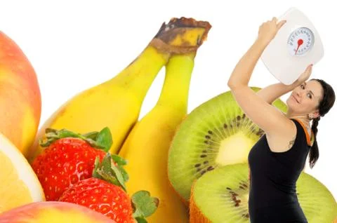 Healthy eating Stock-Illustration